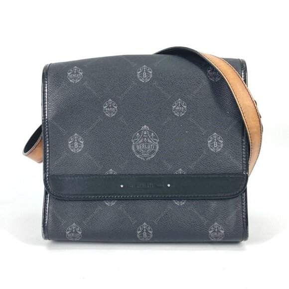 Berluti Crossbody flap Flaneur Small Messenger Shoulder - Picture 1 of 13